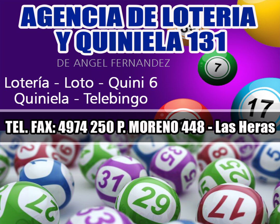 AGENCIA DE LOTERIA Y QUINIELA 131