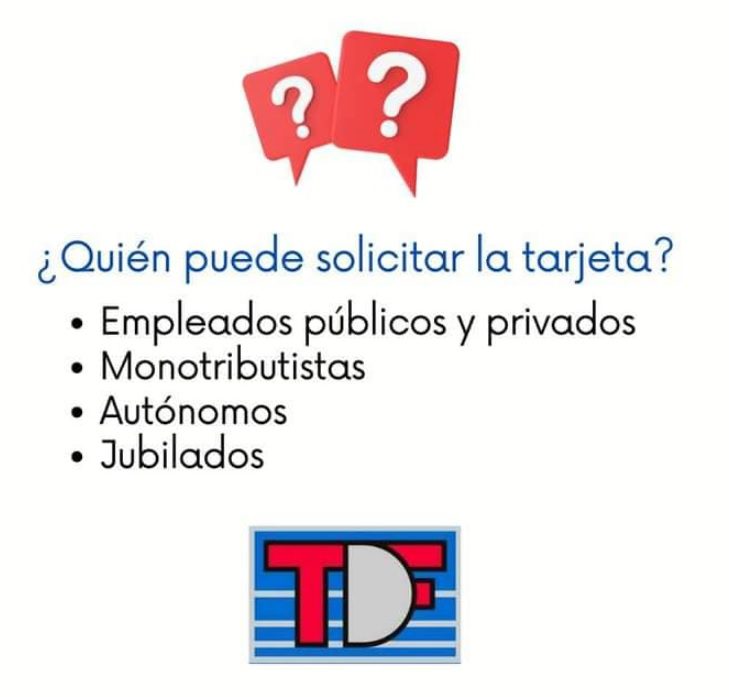 Tarjeta TDF -La primera tarjeta de la Patagonia Argentina -