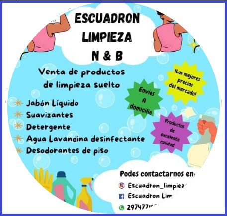 ESCUADRON LIMPIEZA N & B
